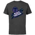 thumbnail image 1 of Marvel Black Panther Avengers Panther Mask Icon Claw Slashes - Short Sleeve Cotton T-Shirt for Adults - Customized-Charcoal, 1 of 5