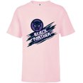 thumbnail image 1 of Marvel Black Panther Avengers Panther Mask Icon Claw Slashes - Short Sleeve T-Shirt for Kids - Customized-Soft Pink, 1 of 5