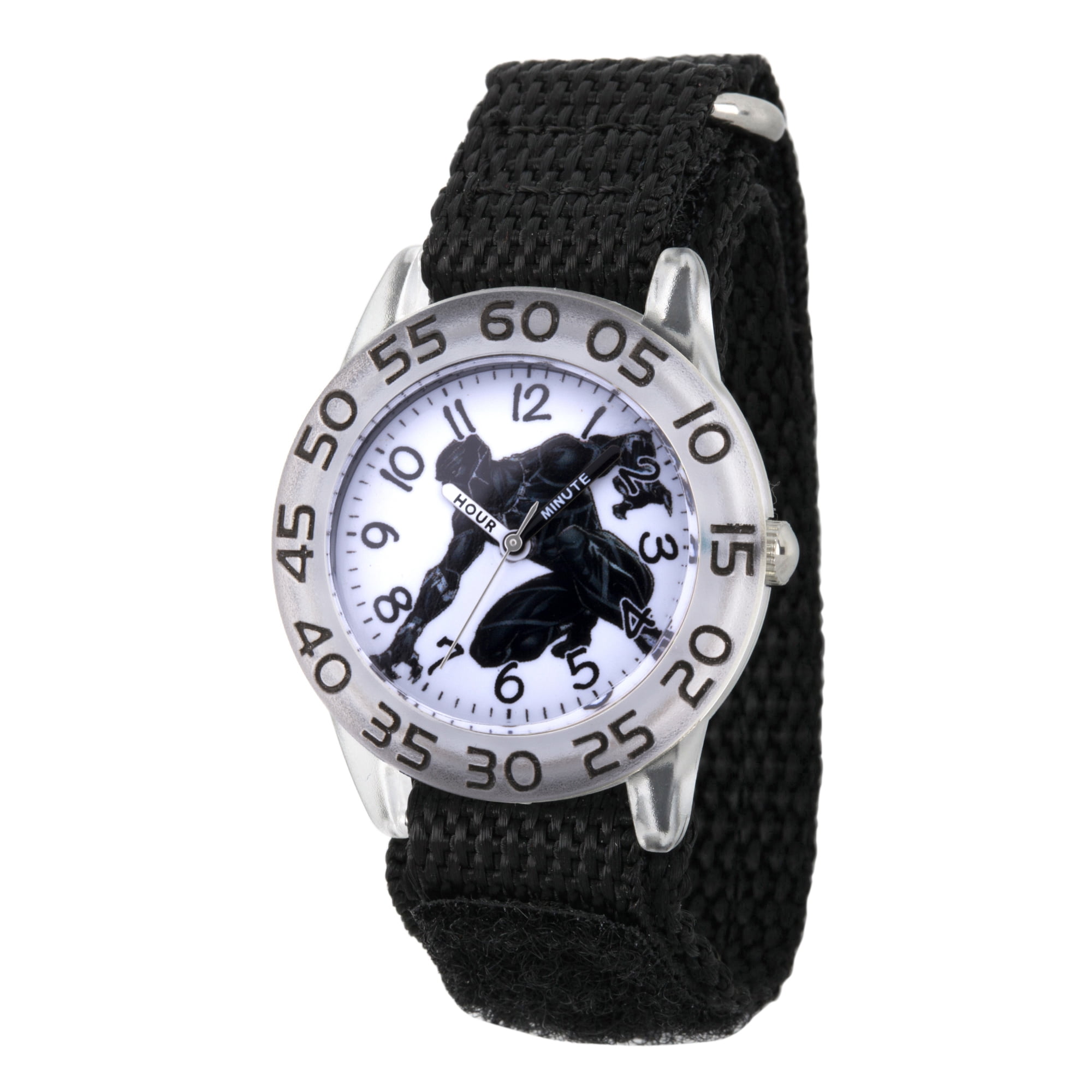 Marvel Black Panther Boys Plastic Watch 1 Pack Walmart
