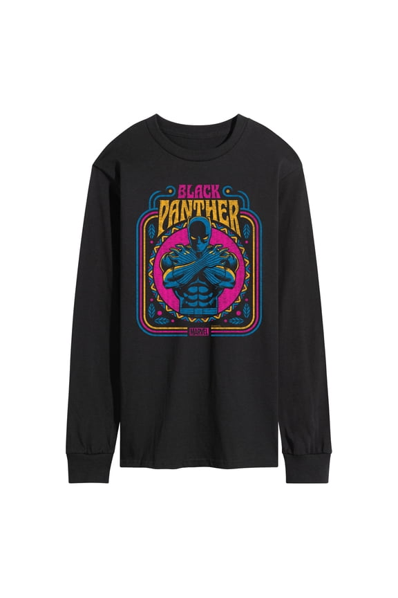 Black Panther - Bright - Men's Long Sleeve Graphic T-Shirt