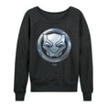 thumbnail image 1 of Marvel Black Panther - Circle Logo - Women's French Terry Pullover Sweatshirt, 1 of 5