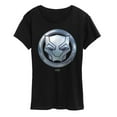 thumbnail image 1 of Marvel Black Panther - Circle Logo - Women's Short Sleeve Graphic T-Shirt, 1 of 5