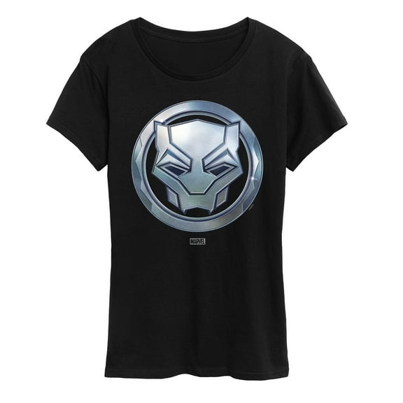 Marvel Black Panther - Circle Logo - Women's Short Sleeve Graphic T-Shirt
