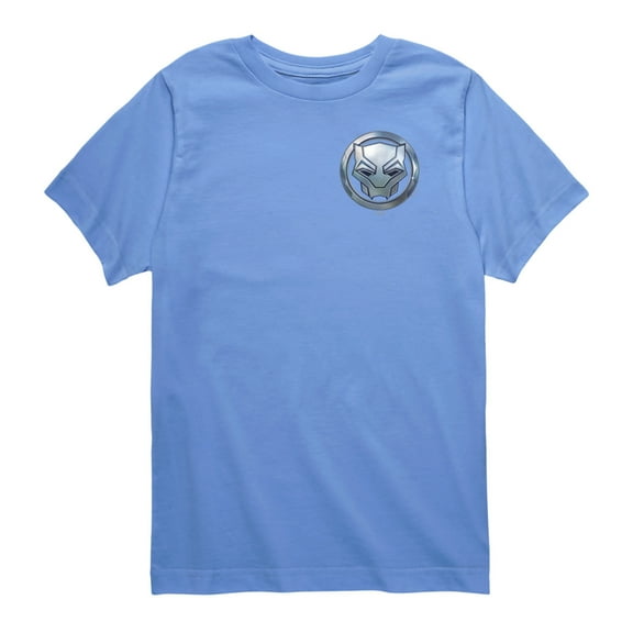 Marvel - Black Panther Circle Logo - Youth Short Sleeve Graphic T-Shirt