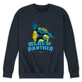 thumbnail image 1 of Marvel - Black Panther Circle - Men's Long Sleeve Crew Fleece Sweatshirt, 1 of 4