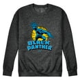thumbnail image 1 of Marvel - Black Panther Circle - Men's Long Sleeve Crew Fleece Sweatshirt, 1 of 4