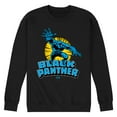 thumbnail image 1 of Marvel - Black Panther Circle - Men's Long Sleeve Crew Fleece Sweatshirt, 1 of 4