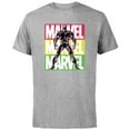 thumbnail image 1 of Marvel Black Panther Classic Comic Art and Name - Short Sleeve Cotton T-Shirt for Adults - Customized-Athletic Heather, 1 of 5