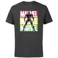 thumbnail image 1 of Marvel Black Panther Classic Comic Art and Name - Short Sleeve Cotton T-Shirt for Adults - Customized-Charcoal, 1 of 5