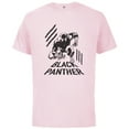 thumbnail image 1 of Marvel Black Panther Classic Comic Clawmarks Distressed - Short Sleeve Cotton T-Shirt for Adults - Customized-Soft Pink, 1 of 5
