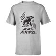thumbnail image 1 of Marvel Black Panther Classic Comic Clawmarks Distressed - Short Sleeve T-Shirt for Kids - Customized-Athletic Heather, 1 of 5