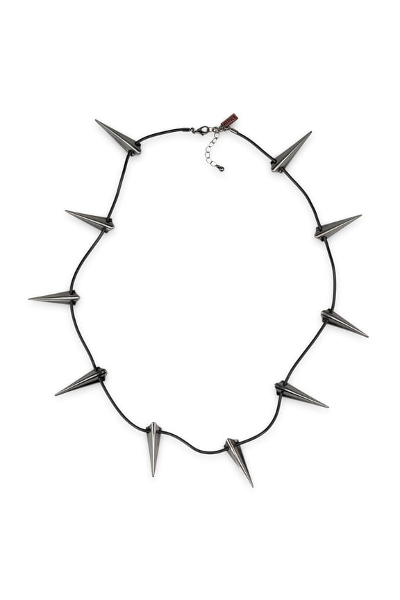 Black Panther Claw Necklace (10 Steel Claws, Leather Collar)