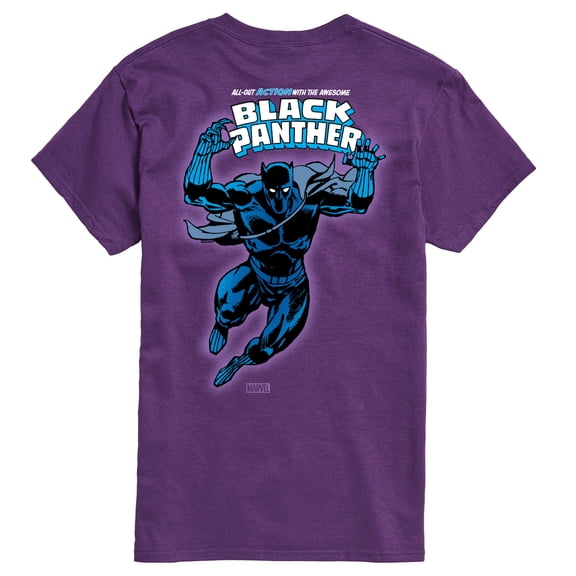 Marvel Black Panther - Comic Book Cover Oversized - Men's Short Sleeve Graphic T-Shirt
