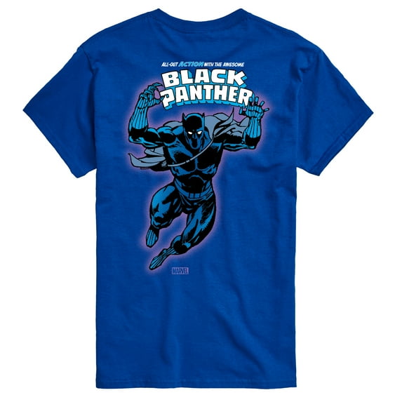 Marvel Black Panther - Comic Book Cover Oversized - Men's Short Sleeve Graphic T-Shirt