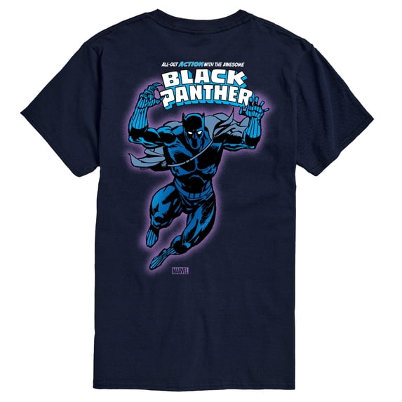 Marvel Black Panther - Comic Book Cover Oversized - Men's Short Sleeve Graphic T-Shirt