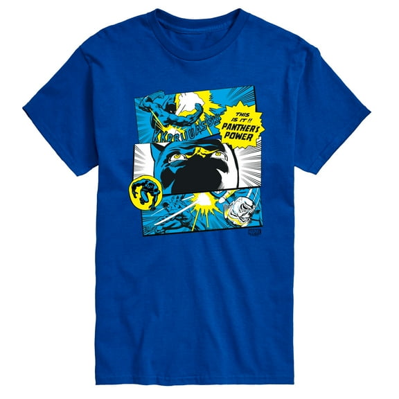 Marvel Black Panther - Comic Panels - Men's Short Sleeve Graphic T-Shirt