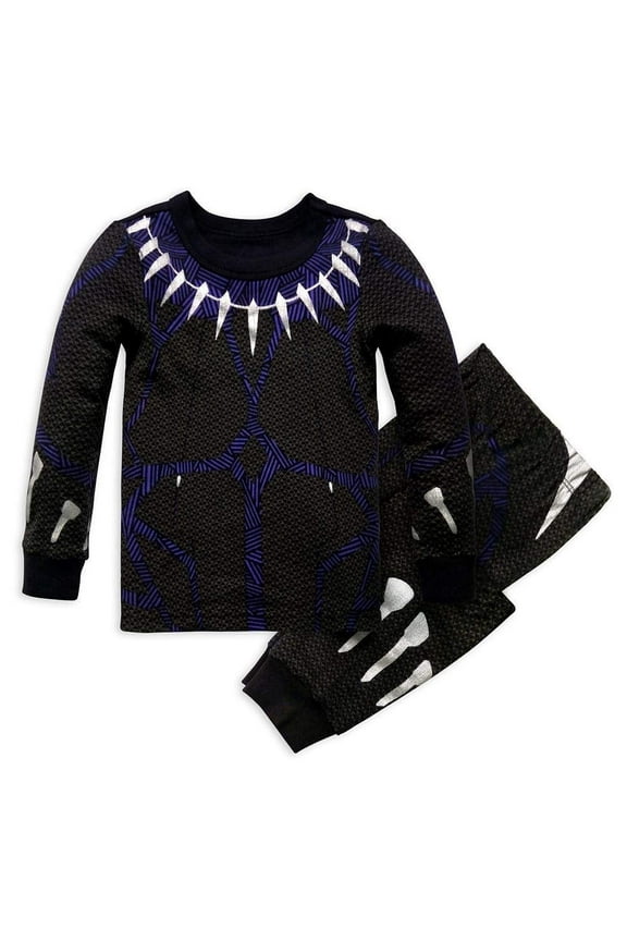 Disney Marvel Black Panther Costume PJ PALS for Boys, Size 5