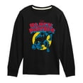 thumbnail image 1 of Marvel Black Panther - Crouch - Toddler And Youth Long Sleeve Graphic T-Shirt, 1 of 5
