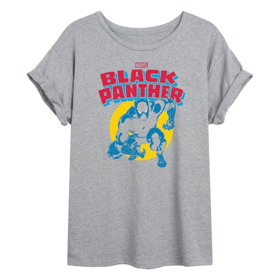 Marvel Black Panther - Crouch - Women's Oversized Graphic T-Shirt