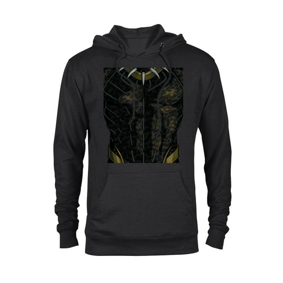 Marvel Black Panther Erik Killmonger Costume - Pullover Hoodie for Adults - Customized-Black