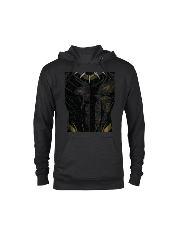 Black Panther Erik Killmonger Costume - Pullover Hoodie for Adults - Customized-Black
