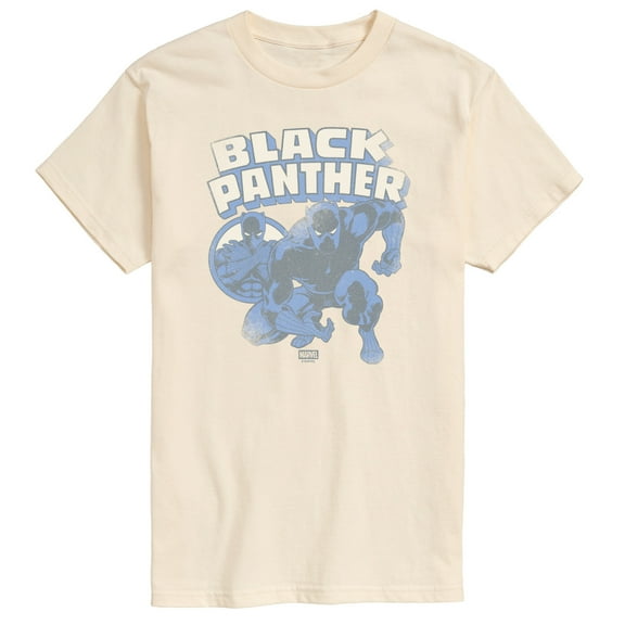 Marvel - Black Panther Faded Comic - Men's Short Sleeve Graphic T-Shirt