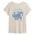 thumbnail image 1 of Marvel - Black Panther Faded Comic - Womens Oversized Graphic T-Shirt, 1 of 4