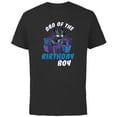 thumbnail image 1 of Marvel Black Panther Family Party Dad of the Birthday Boy - Short Sleeve Cotton T-Shirt for Adults - Customized-Black, 1 of 5