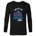 thumbnail image 1 of Marvel Black Panther Family Party Dad of the Birthday Girl - Long Sleeve T-Shirt for Men - Customized-Black, 1 of 5