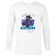 thumbnail image 1 of Marvel Black Panther Family Party Mom of the Birthday Boy - Long Sleeve T-Shirt for Men - Customized-White, 1 of 5