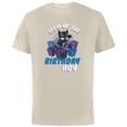 thumbnail image 1 of Marvel Black Panther Family Party Mom of the Birthday Boy - Short Sleeve Cotton T-Shirt for Adults - Customized-Natural, 1 of 5