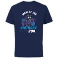 thumbnail image 1 of Marvel Black Panther Family Party Mom of the Birthday Boy - Short Sleeve Cotton T-Shirt for Adults - Customized-Navy, 1 of 5