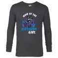 thumbnail image 1 of Marvel Black Panther Family Party Mom of the Birthday Girl - Long Sleeve T-Shirt for Men - Customized-Charcoal Heather, 1 of 5