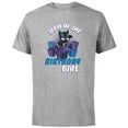 thumbnail image 1 of Marvel Black Panther Family Party Mom of the Birthday Girl - Short Sleeve Cotton T-Shirt for Adults - Customized-Athletic Heather, 1 of 5
