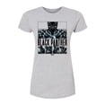 thumbnail image 1 of Marvel - Black Panther Grid - Juniors Fitted Graphic T-Shirt, 1 of 4