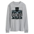 thumbnail image 1 of Marvel - Black Panther Grid - Men's Long Sleeve Graphic T-Shirt, 1 of 4