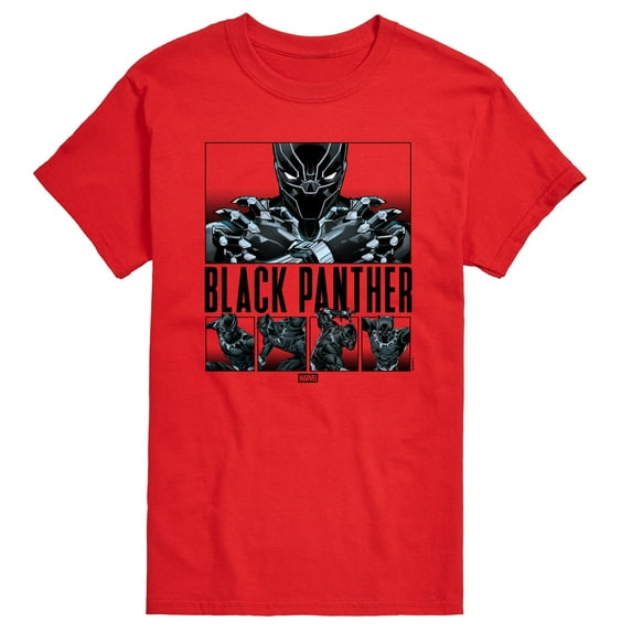 Marvel - Black Panther Grid - Men's Short Sleeve Graphic T-Shirt