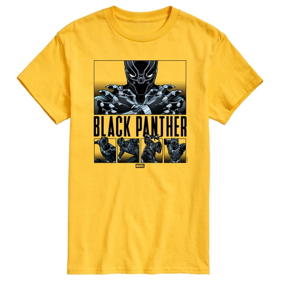 Marvel - Black Panther Grid - Men's Short Sleeve Graphic T-Shirt