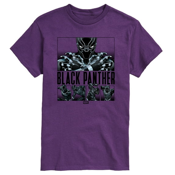 Marvel - Black Panther Grid - Men's Short Sleeve Graphic T-Shirt