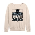 thumbnail image 1 of Marvel - Black Panther Grid - Women's French Terry Long Sleeve Shirt, 1 of 4