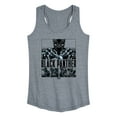 thumbnail image 1 of Marvel - Black Panther Grid - Women's Racerback Tank, 1 of 4