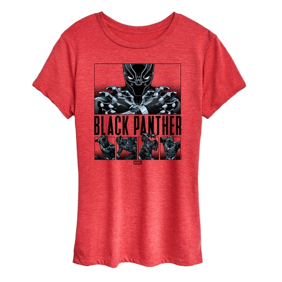 Marvel - Black Panther Grid - Women's Short Sleeve Graphic T-Shirt