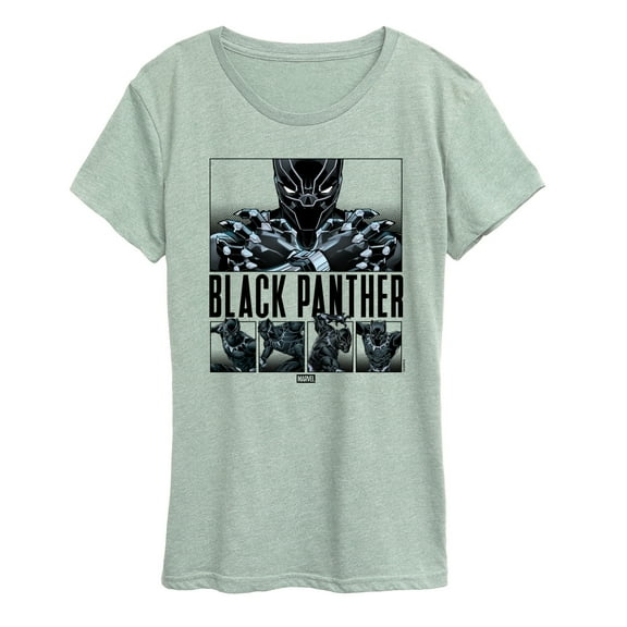 Marvel - Black Panther Grid - Women's Short Sleeve Graphic T-Shirt