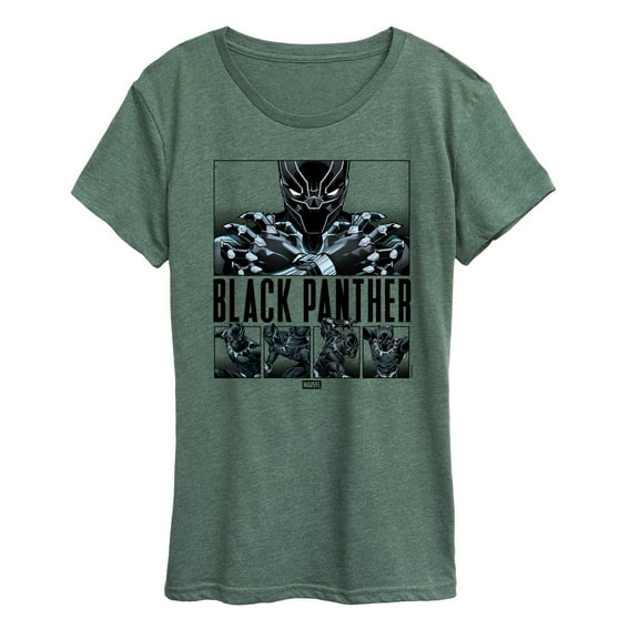 Marvel - Black Panther Grid - Women's Short Sleeve Graphic T-Shirt