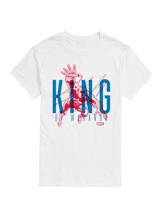 - Black Panther King of Wakanda Men's Short Sleeve Graphic T-Shirt
