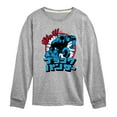 thumbnail image 1 of Marvel Black Panther - Katakana Panther - Toddler And Youth Long Sleeve Graphic T-Shirt, 1 of 5