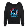 thumbnail image 1 of Marvel Black Panther - Katakana Panther - Women's French Terry Pullover Sweatshirt, 1 of 5
