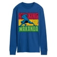 thumbnail image 1 of Marvel Black Panther - King Of Wakanda - Men's Long Sleeve Graphic T-Shirt, 1 of 5