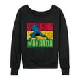 thumbnail image 1 of Marvel Black Panther - King Of Wakanda - Women's French Terry Pullover Sweatshirt, 1 of 5