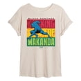 thumbnail image 1 of Marvel Black Panther - King Of Wakanda - Women's Oversized Graphic T-Shirt, 1 of 5